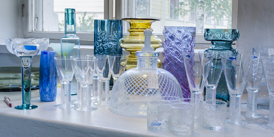 Lasivitriini, kuvaaja Heikki Haavisto.